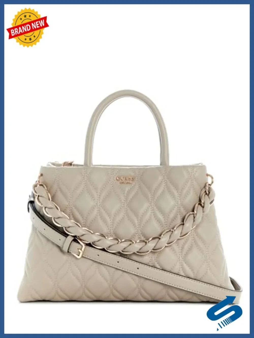 Maxine Girlfriend Satchel with Adjustable Strap, 3 Compartments